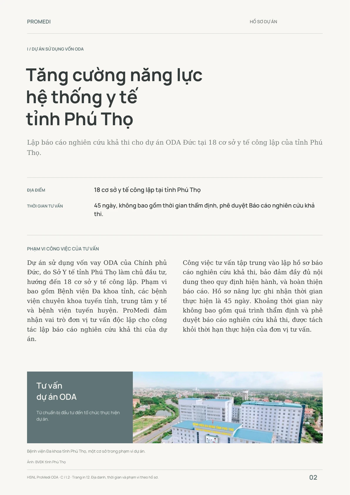 Tăng cường năng lực hệ thống y tế tỉnh Phú Thọ — trang 2